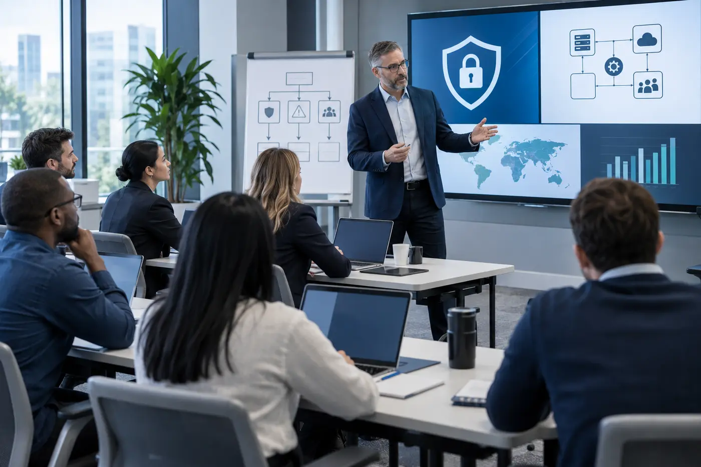 Capacitación profesional en ciberseguridad y sistemas de gestión